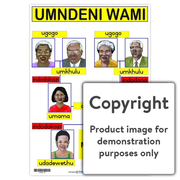 Umdeni Wami (My Family) Wall Charts And Posters