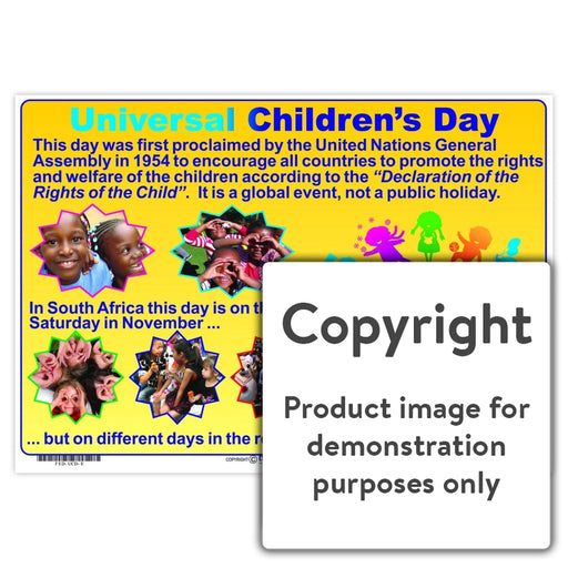 Universal Childrens Day Wall Charts And Posters