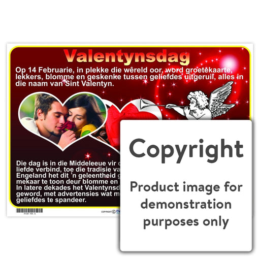 Valentynsdag Chart Wall Charts And Posters