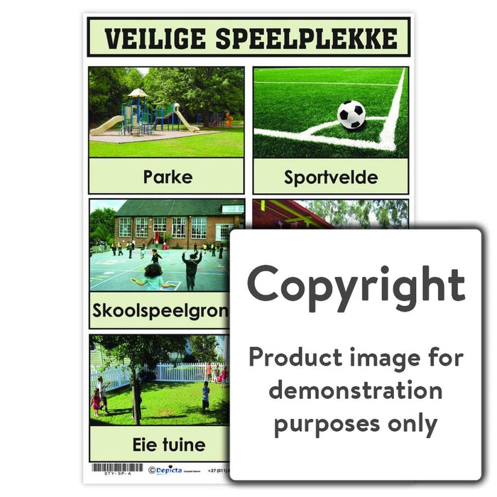 Veilige Speelplekke Wall Charts And Posters