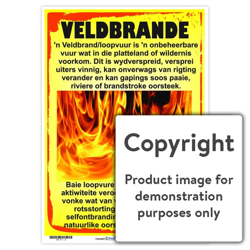 Veldbrande Wall Charts And Posters