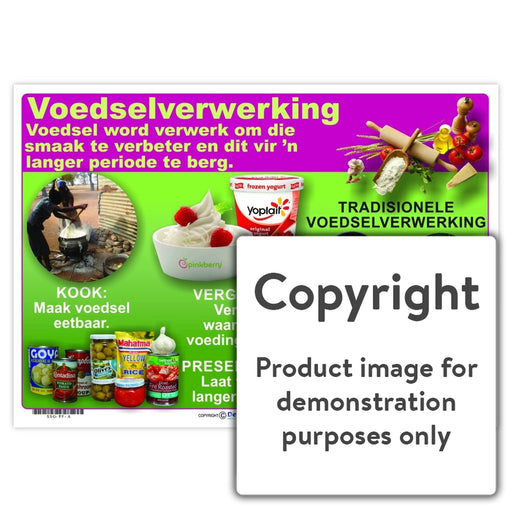 Voedselverwerking Wall Charts And Posters