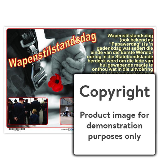 Wapenstilstandsdag Wall Charts And Posters