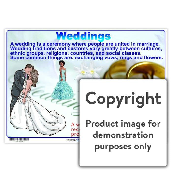 Weddings Wall Charts And Posters