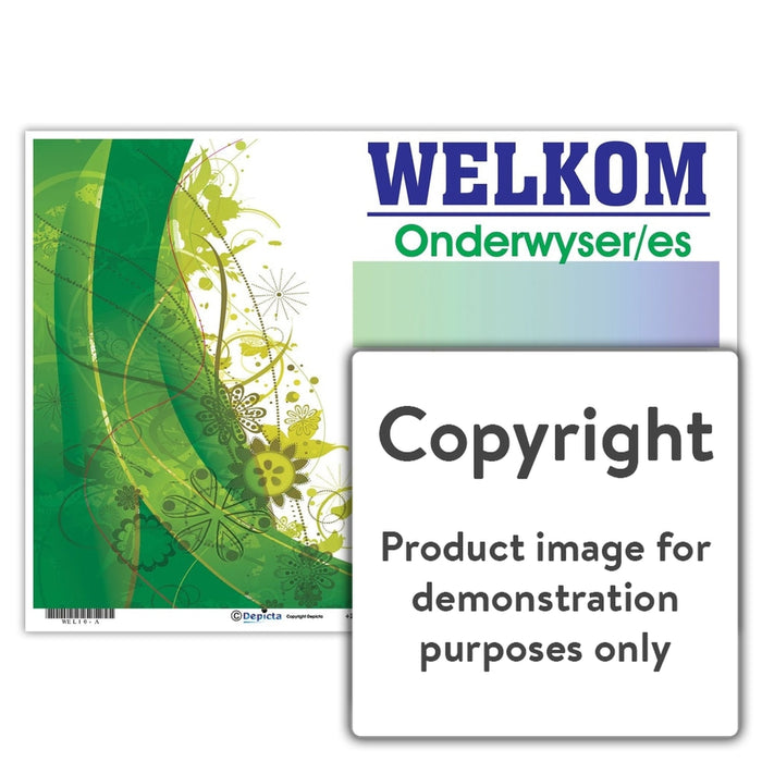 Welkom 10 Wall Charts And Posters
