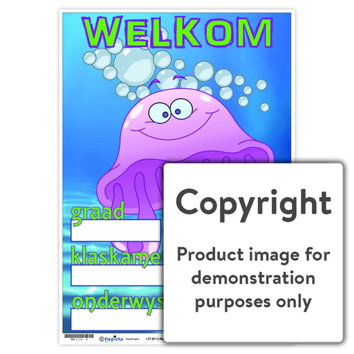 Welkom 20 Wall Charts And Posters