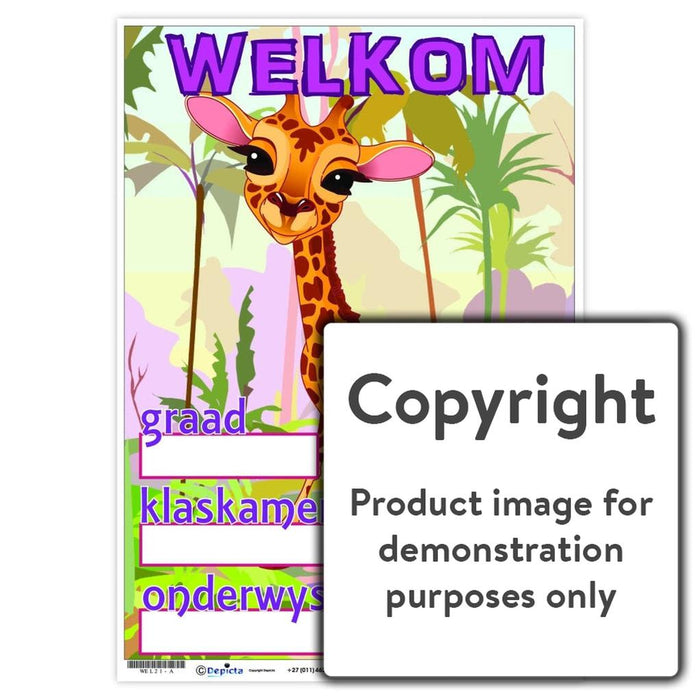 Welkom 21 Wall Charts And Posters