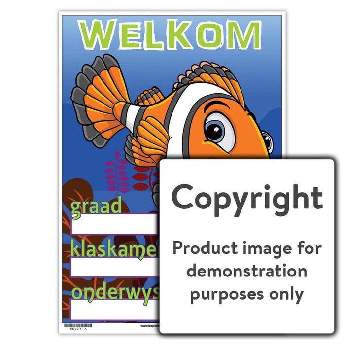Welkom 24 Wall Charts And Posters