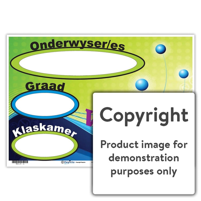 Welkom 9 Wall Charts And Posters