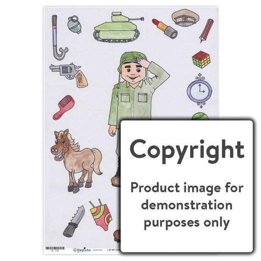 What Do They Need -The Soldier Wall Charts And Posters